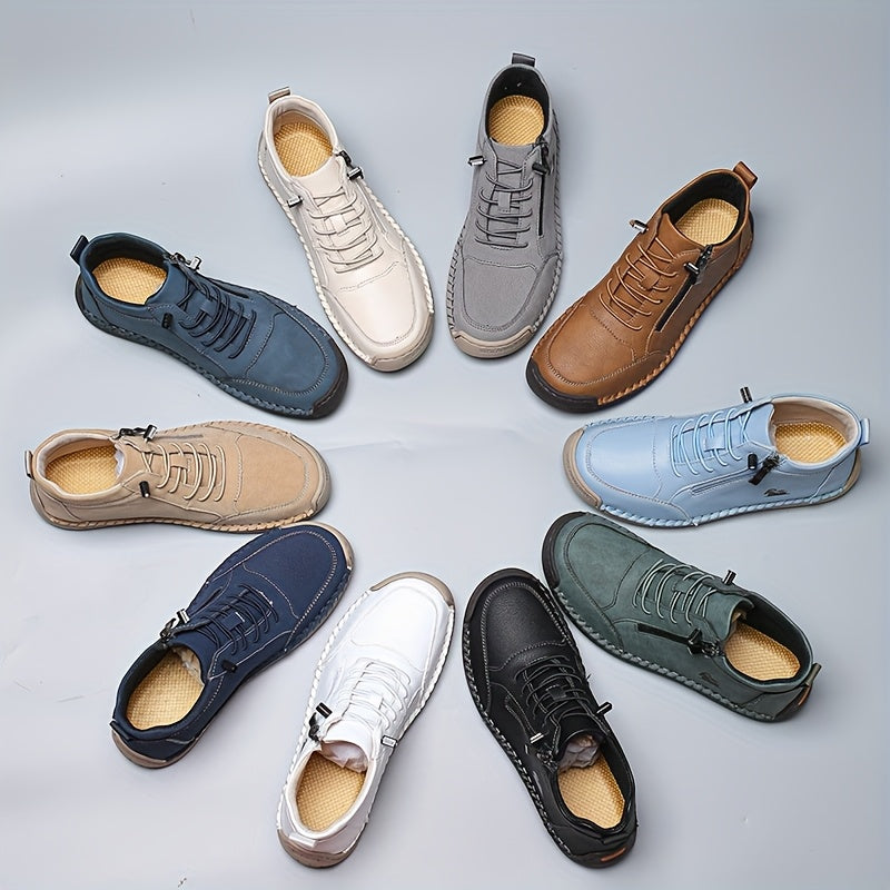 ELIZA & MAREN | SIDE ZIP WALKING SHOES FOR WOMEN