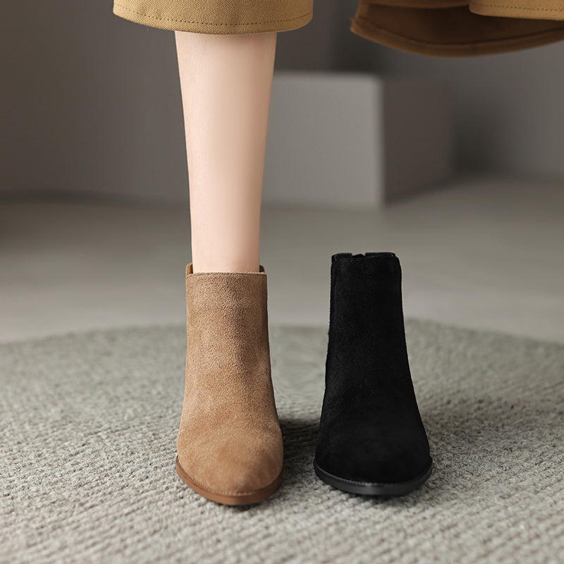 ELIZA & MAREN | ROUND TOE WESTERN BOOTS FOR WOMEN