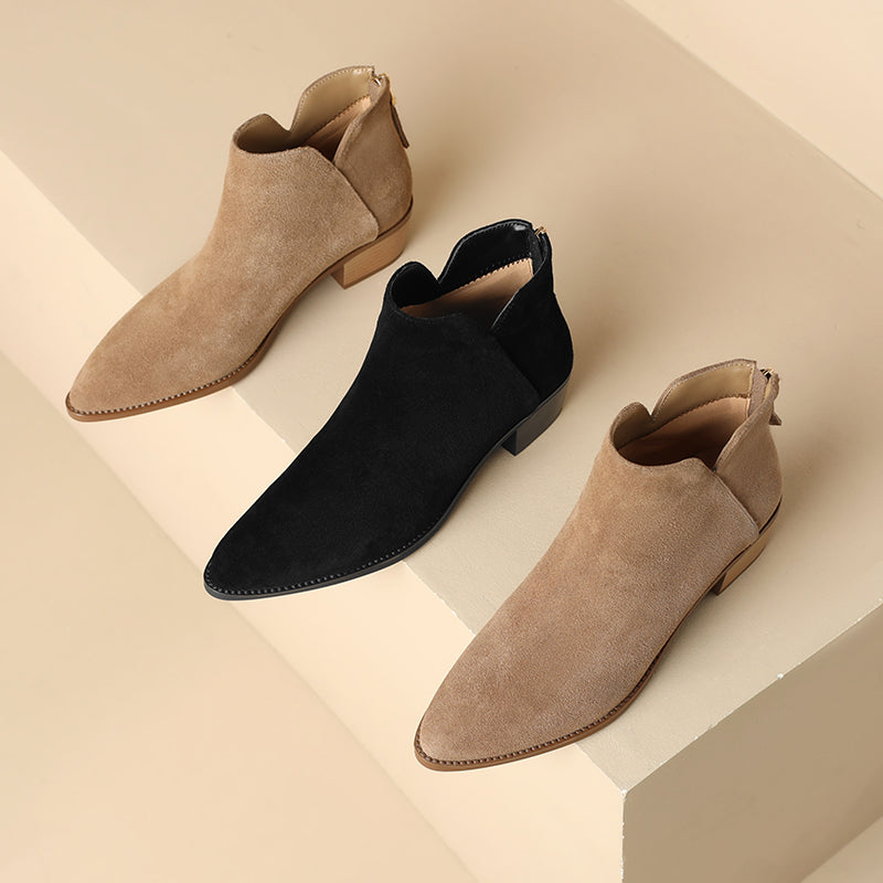 ELIZA & MAREN | ROUND TOE WESTERN BOOTS FOR WOMEN
