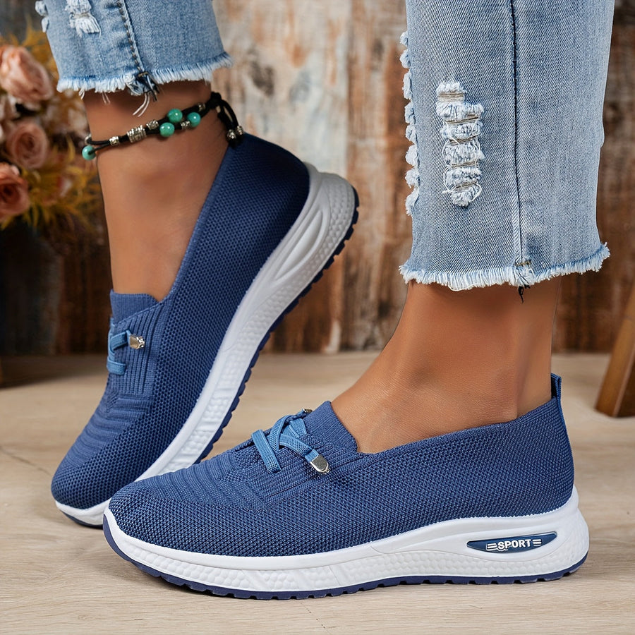 ELIZA & MAREN | STRETCH FABRIC EVERYDAY SNEAKERS FOR WOMEN