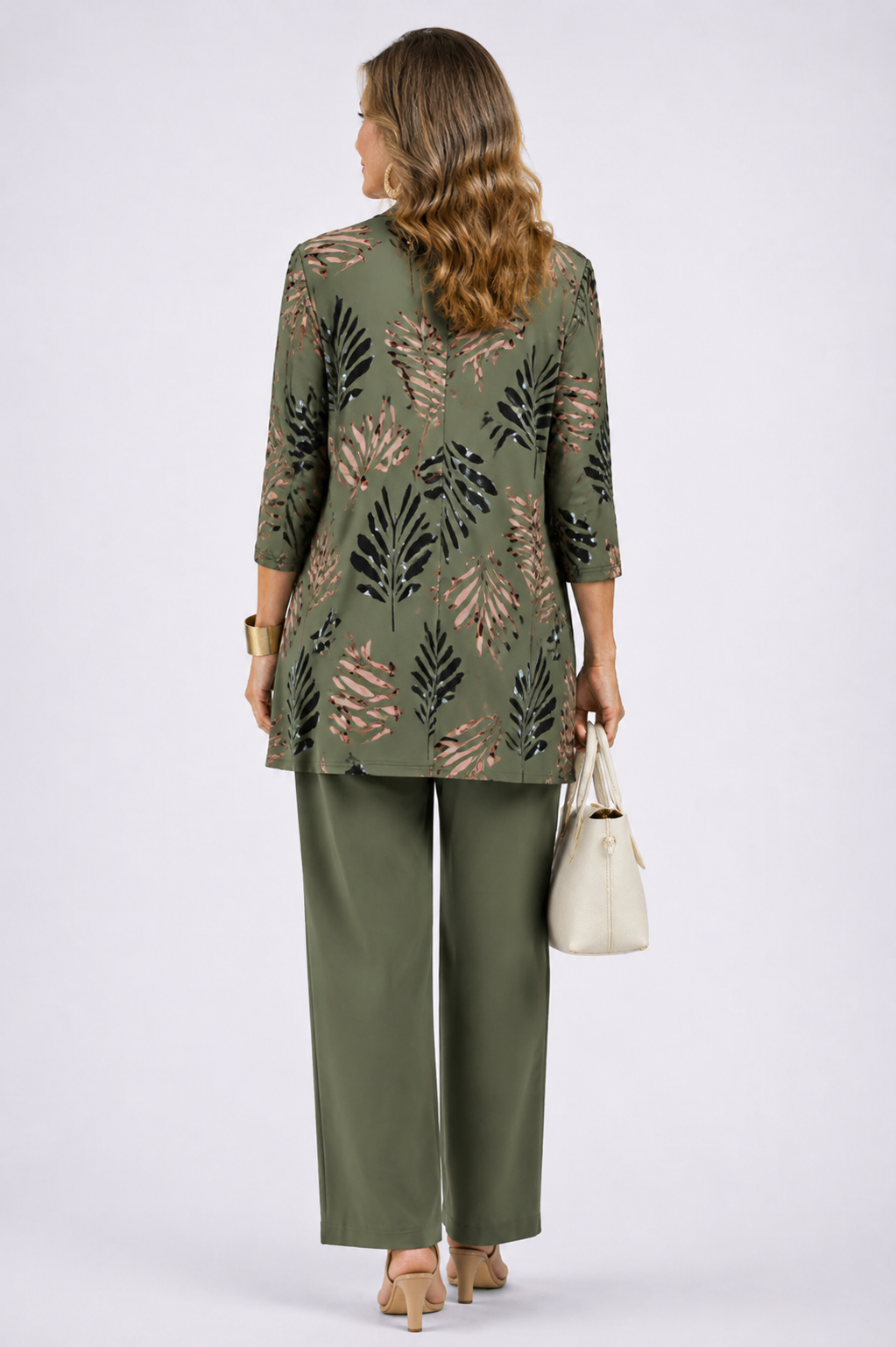 ELIZA & MAREN | MARGARET GREEN THREE-PIECE SET FOR WOMEN