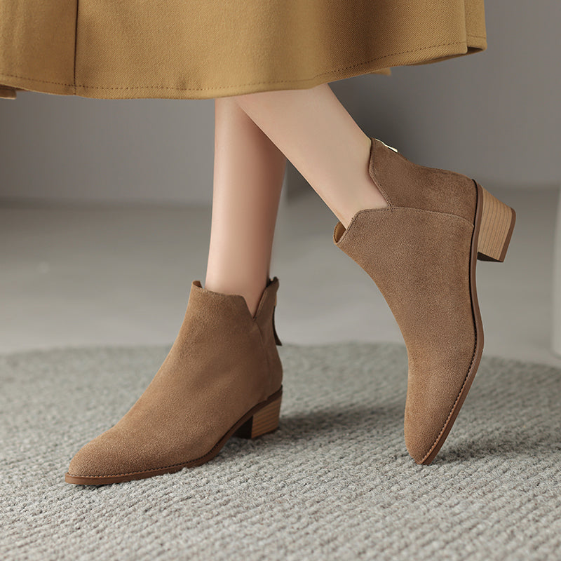 ELIZA & MAREN | ROUND TOE WESTERN BOOTS FOR WOMEN