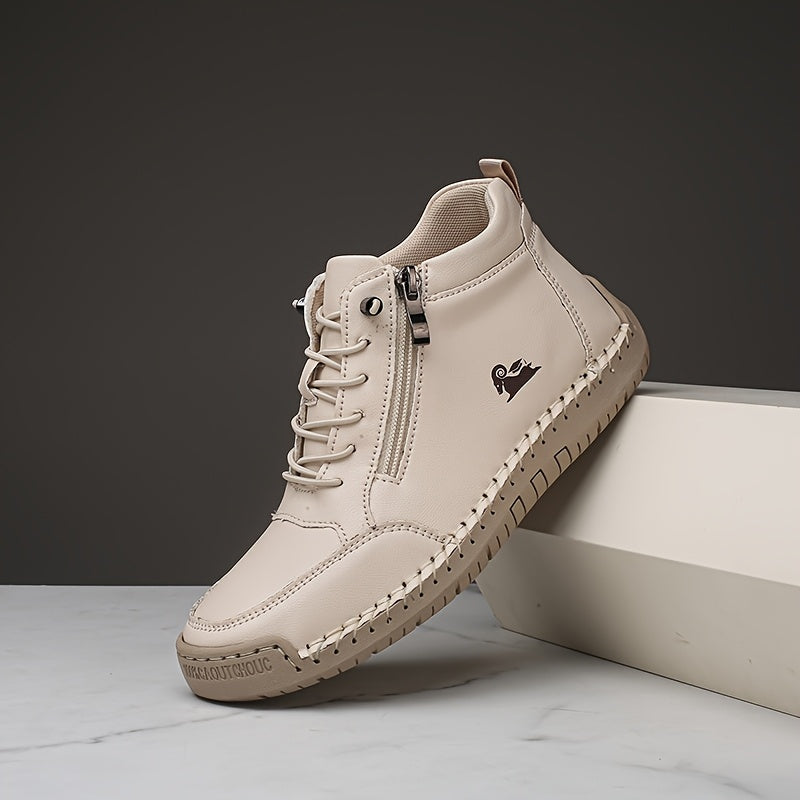 ELIZA & MAREN | SIDE ZIP WALKING SHOES FOR WOMEN