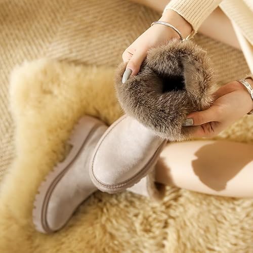 ELIZA & MAREN | PLATFORM WINTER ANKLE BOOTS FOR WOMEN