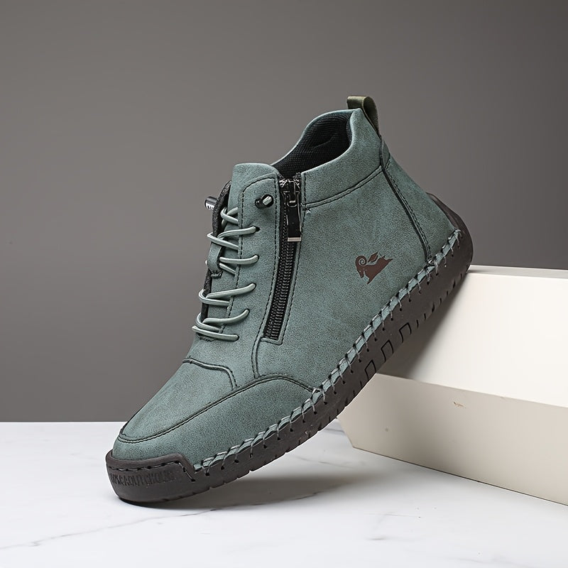 ELIZA & MAREN | SIDE ZIP WALKING SHOES FOR WOMEN