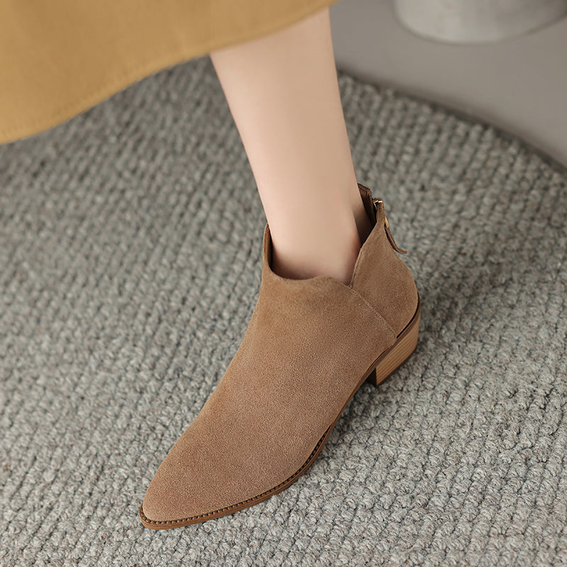 ELIZA & MAREN | ROUND TOE WESTERN BOOTS FOR WOMEN