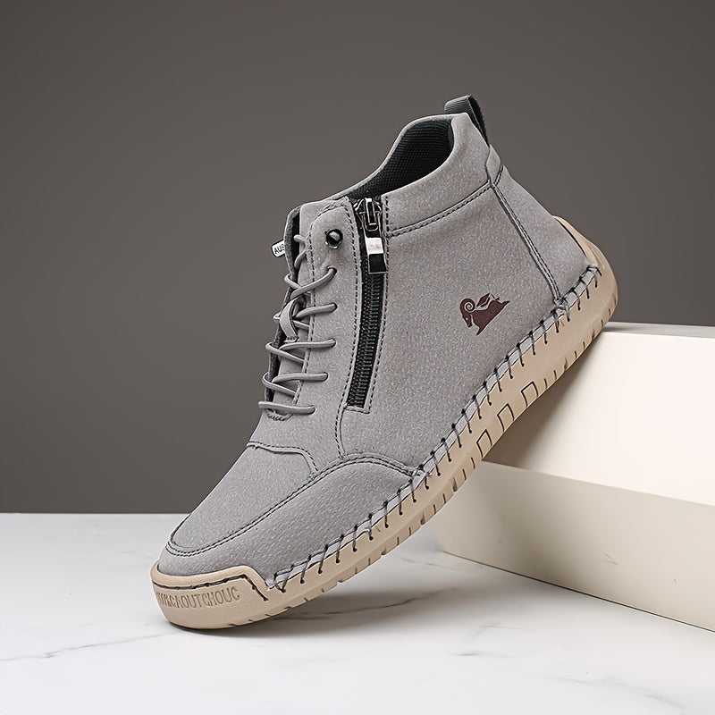 ELIZA & MAREN | SIDE ZIP WALKING SHOES FOR WOMEN