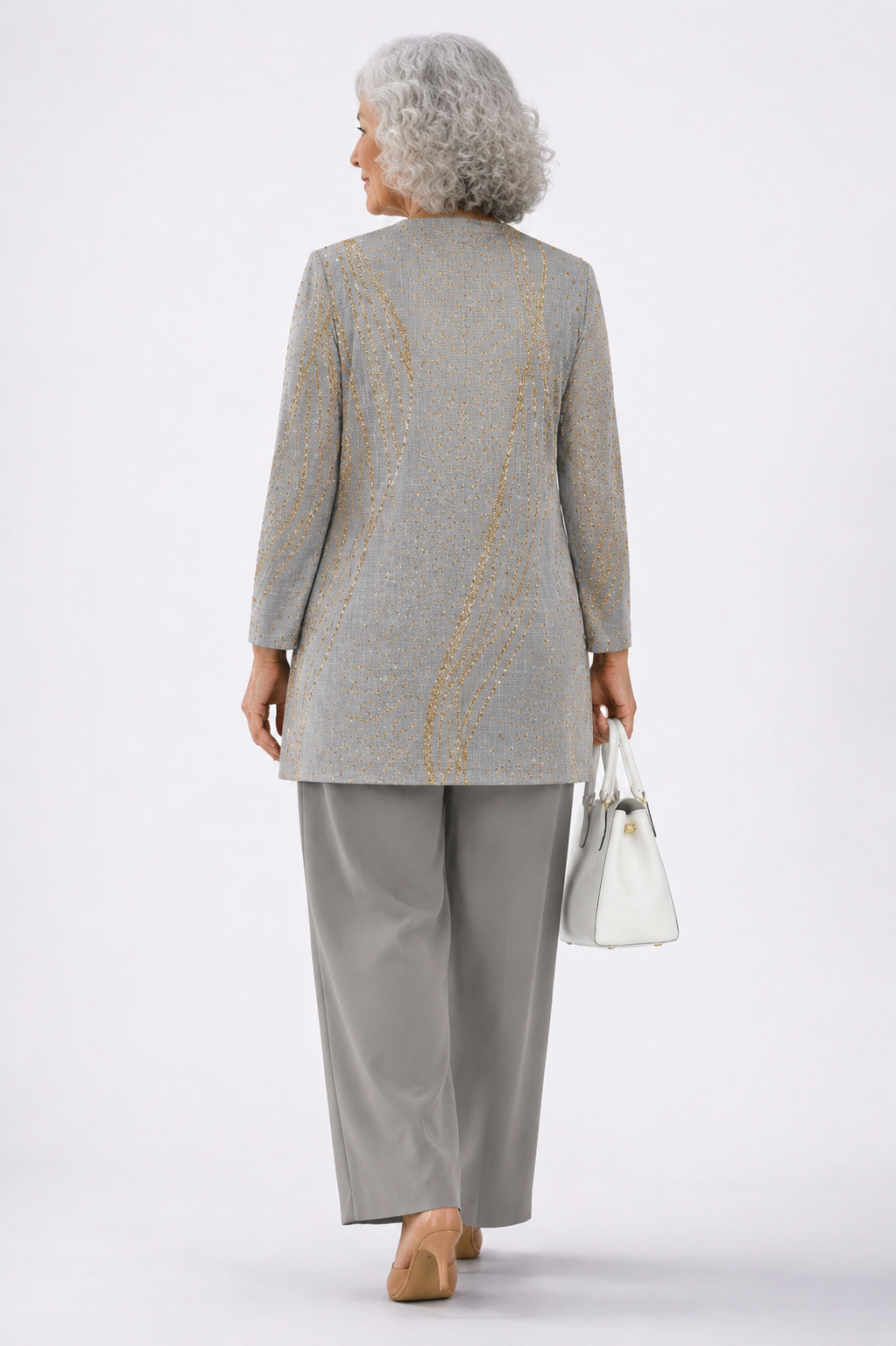 ELIZA & MAREN | ALISON MARBLE THREE-PIECE SET FOR WOMEN