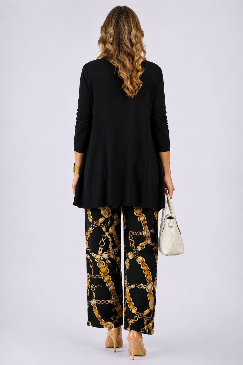 ELIZA & MAREN | JUDITH BLACK THREE-PIECE SET FOR WOMEN