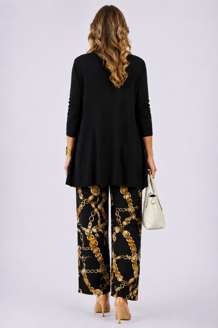 ELIZA & MAREN | JUDITH BLACK THREE-PIECE SET FOR WOMEN