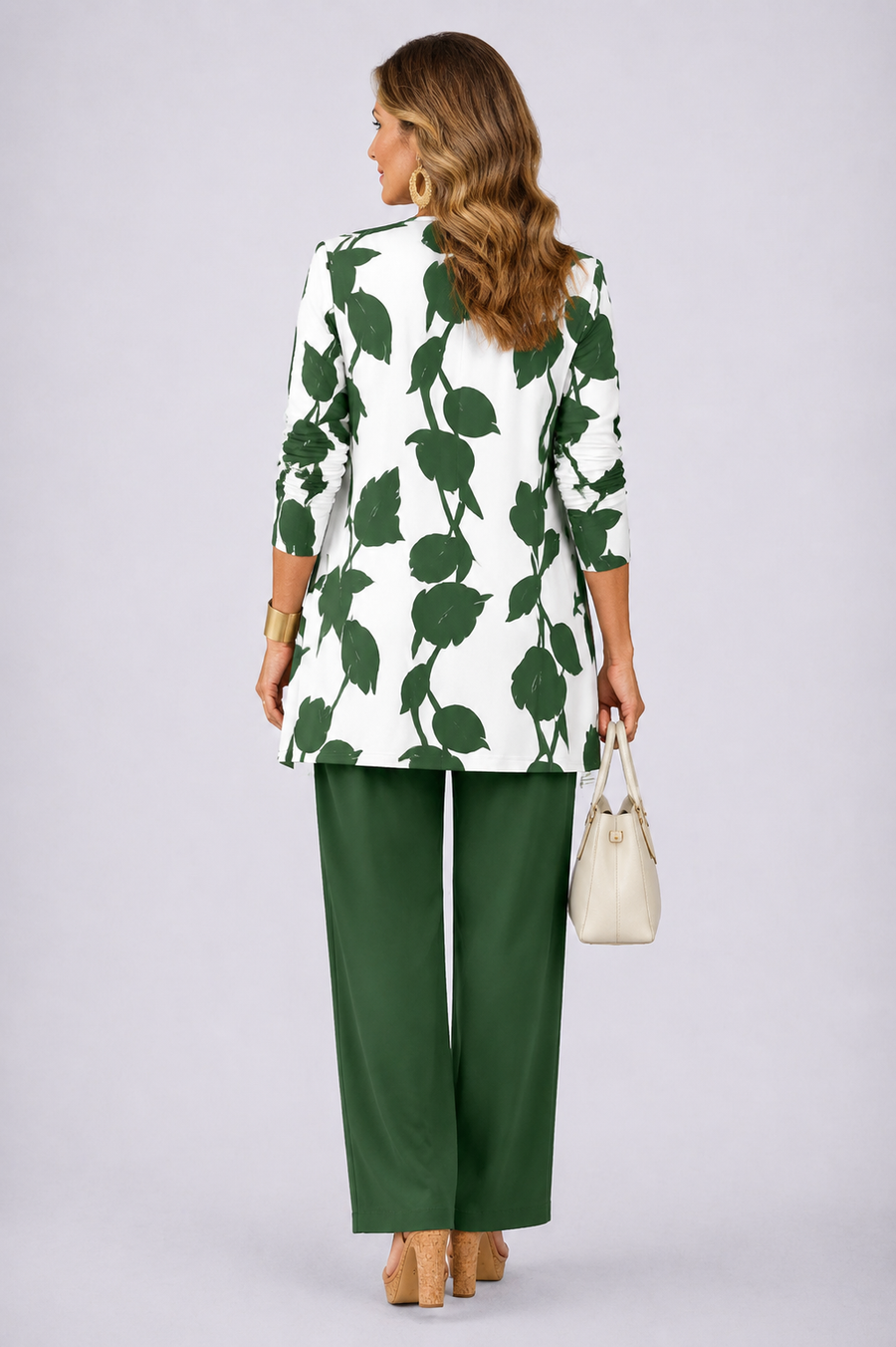 ELIZA & MAREN | BRENDA CONTRAST THREE-PIECE SET FOR WOMEN