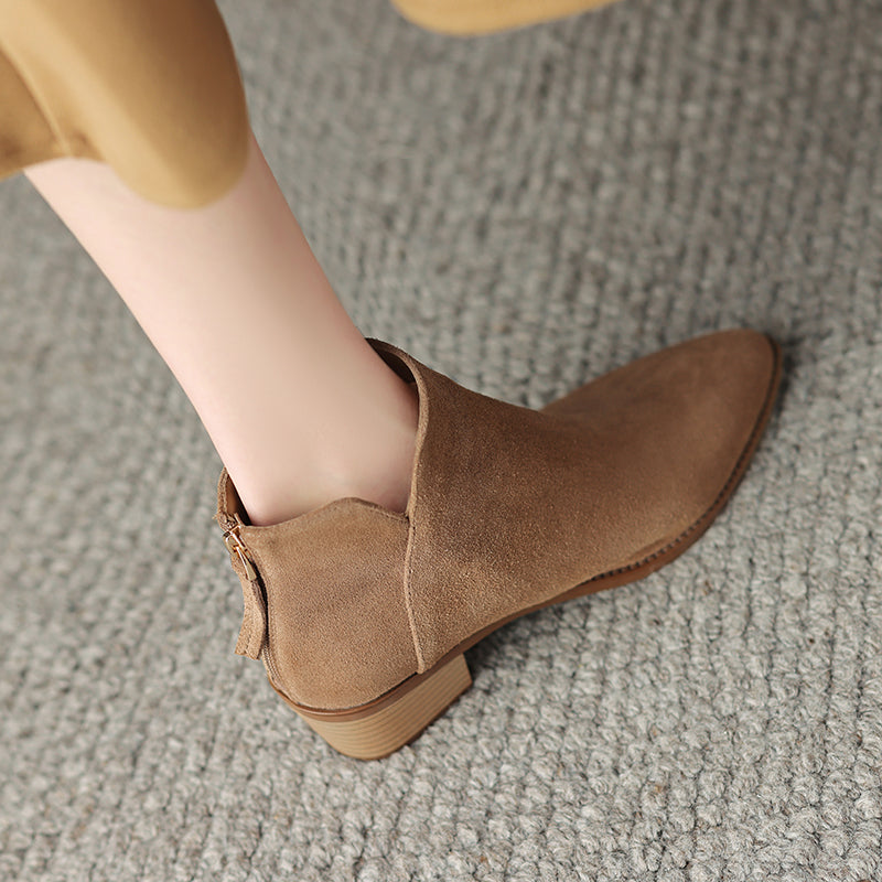 ELIZA & MAREN | ROUND TOE WESTERN BOOTS FOR WOMEN