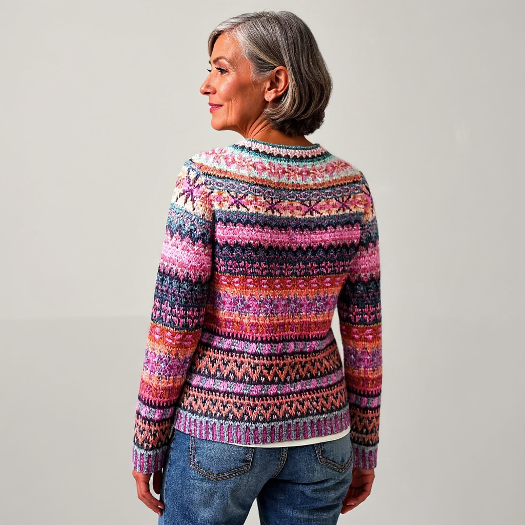 ELIZA & MAREN | CLASSIC RELAXED KNIT SWEATER FOR WOMEN