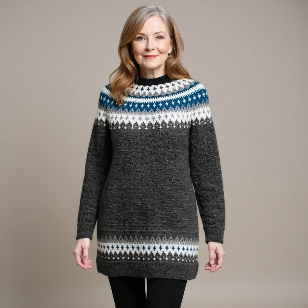 ELIZA & MAREN | CASUAL VINTAGE KNIT SWEATER FOR WOMEN