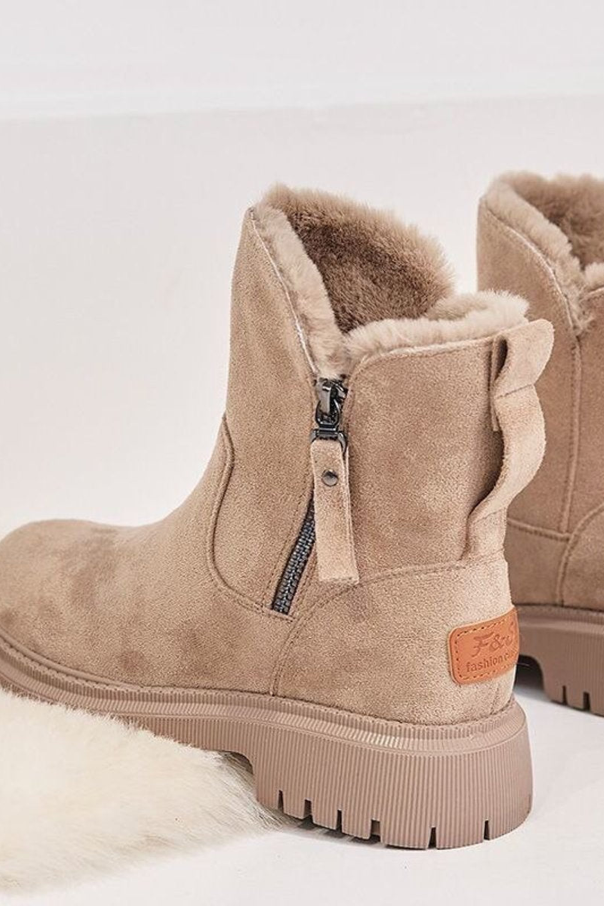 ELIZA & MAREN | PLATFORM WINTER ANKLE BOOTS FOR WOMEN