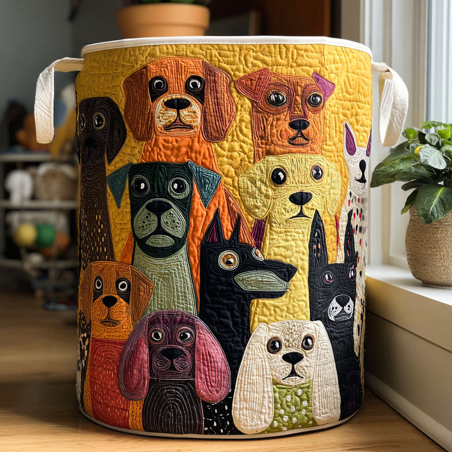 ELIZA & MAREN | PLAYFUL DOGS STORAGE BASKET FOR WOMEN