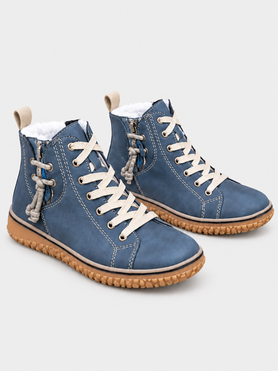 ELIZA & MAREN | FLEXIBLE ZIP ANKLE BOOTS FOR WOMEN