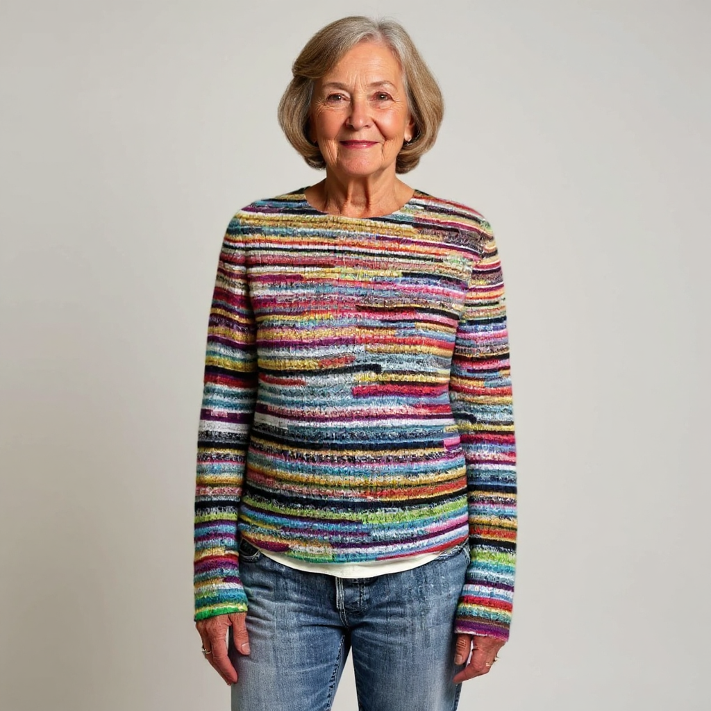 ELIZA & MAREN | CLASSIC VINTAGE KNIT PULLOVER FOR WOMEN