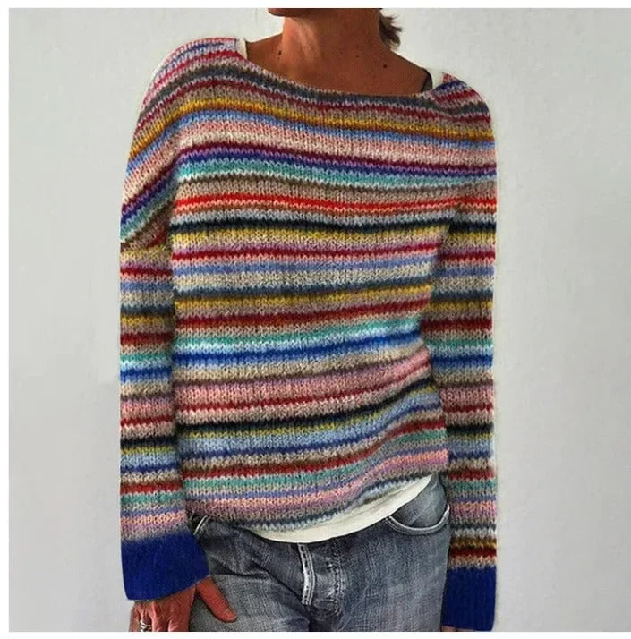 ELIZA & MAREN | CLASSIC VINTAGE KNIT PULLOVER FOR WOMEN
