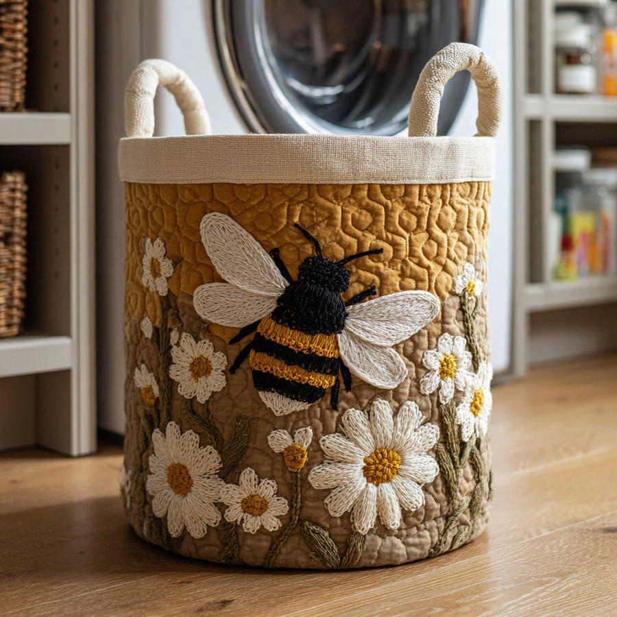 ELIZA & MAREN | DAISY BEE STORAGE BASKET FOR WOMEN