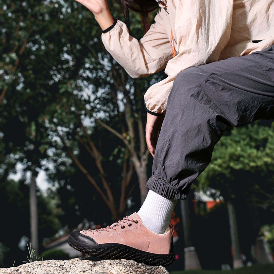 ELIZA & MAREN | TEXTURED SOLE WALKING SHOES FOR WOMEN