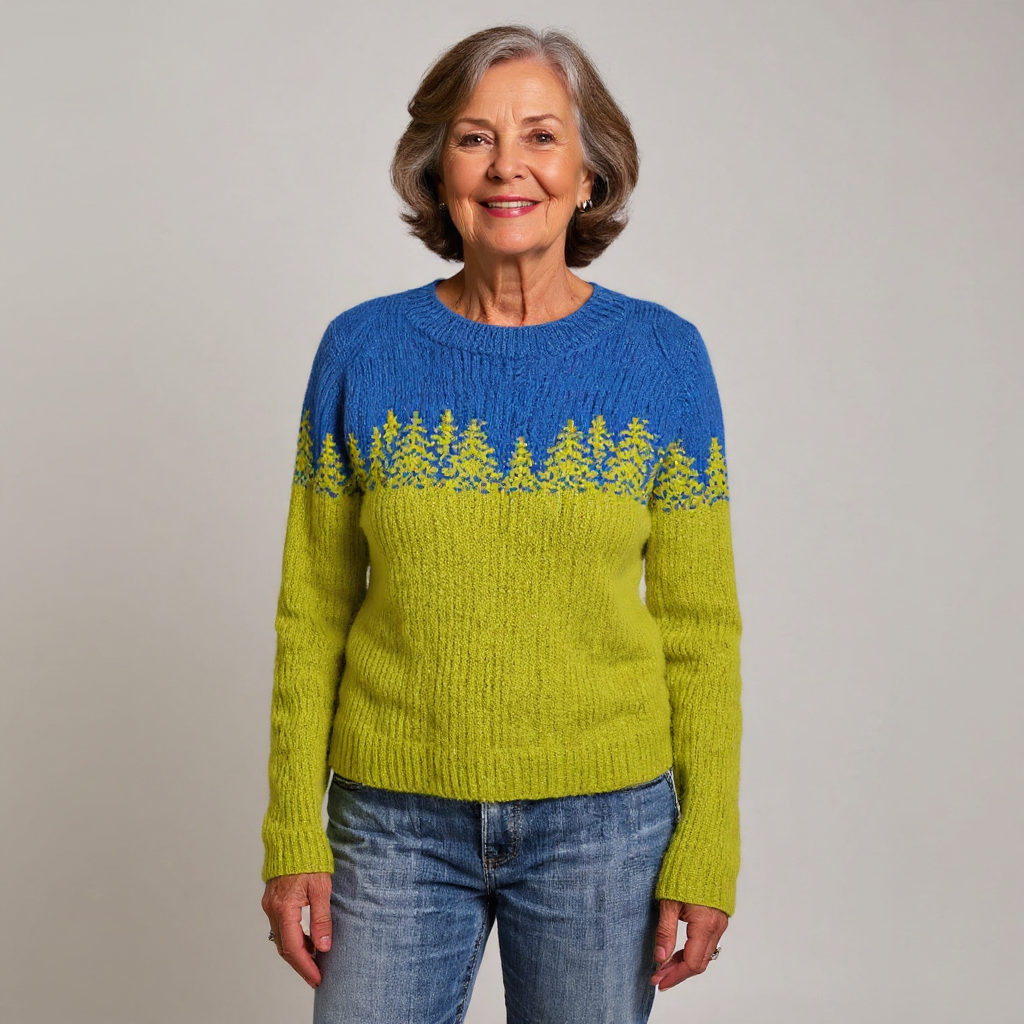 ELIZA & MAREN | EVERYDAY VINTAGE KNIT SWEATSHIRT FOR WOMEN