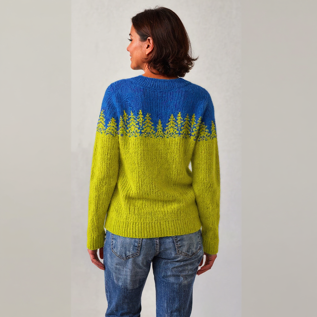 ELIZA & MAREN | EVERYDAY VINTAGE KNIT SWEATSHIRT FOR WOMEN