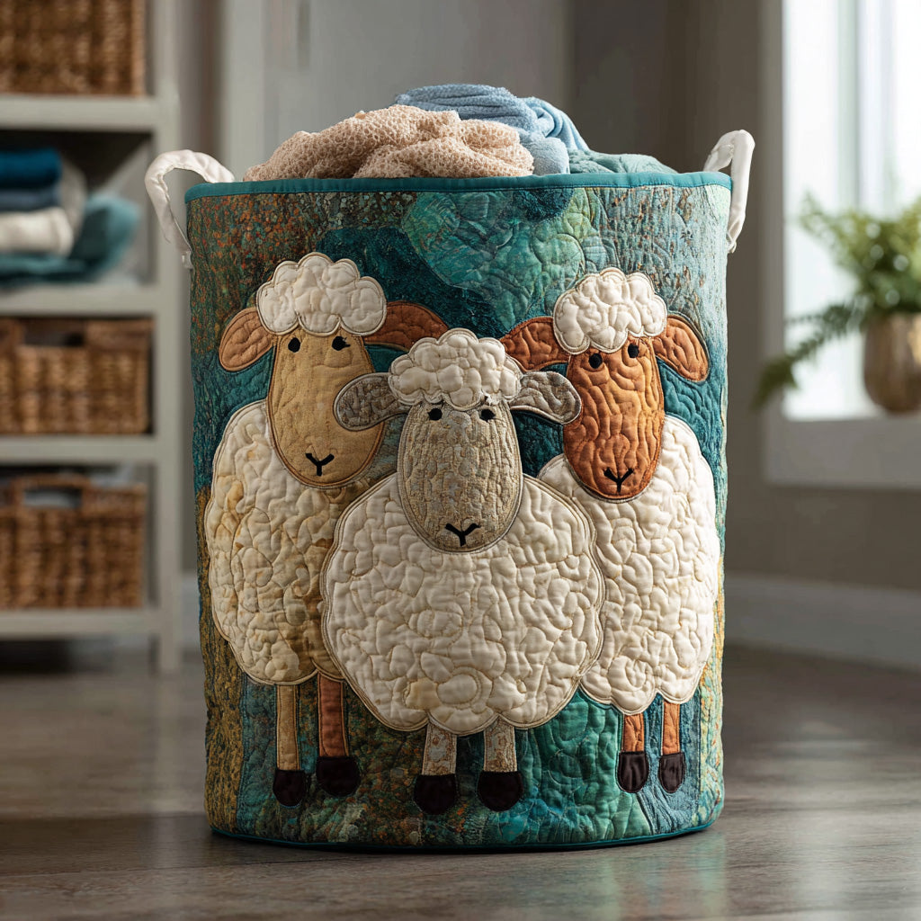 ELIZA & MAREN | HAPPY SHEEP STORAGE BASKET FOR WOMEN