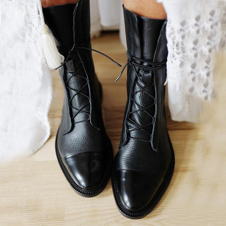 ELIZA & MAREN | SLIM HEEL ANKLE BOOTS FOR WOMEN