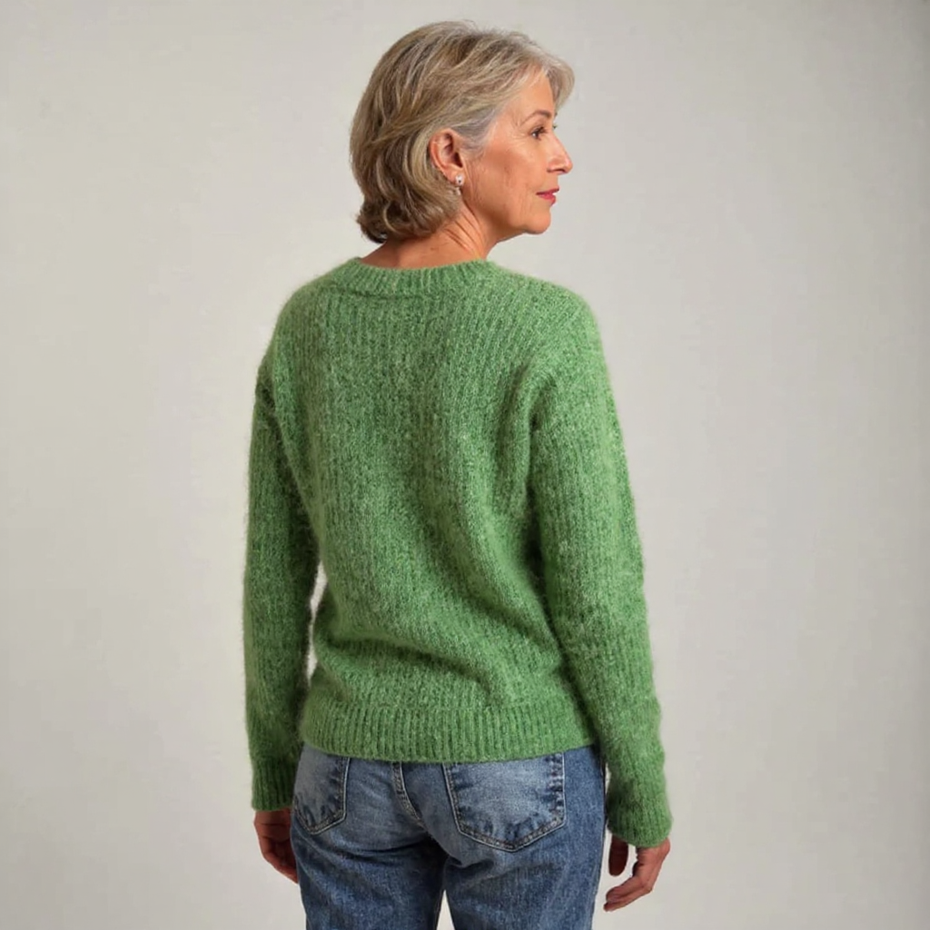 ELIZA & MAREN | SOFT LOOK VINTAGE SWEATER FOR WOMEN