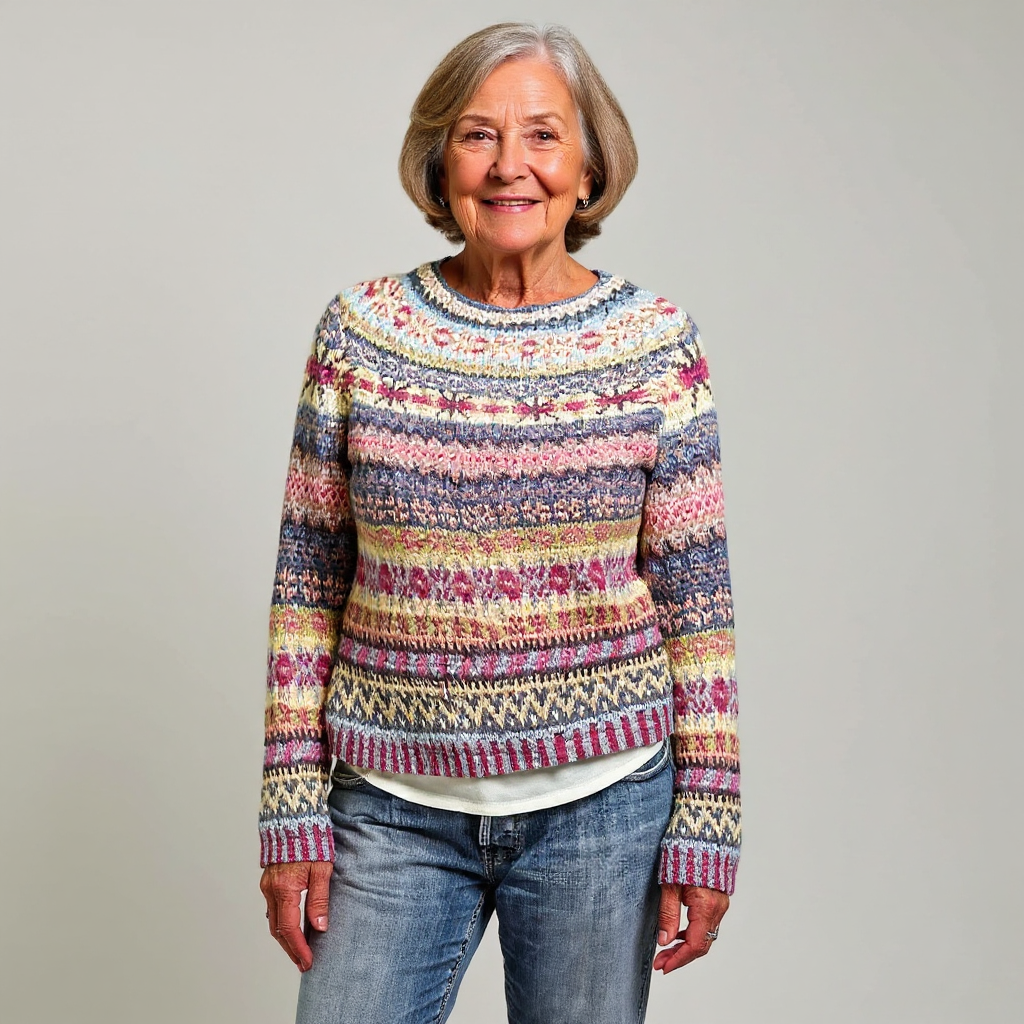 ELIZA & MAREN | VINTAGE RELAXED FIT SWEATER FOR WOMEN