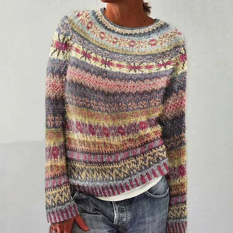 ELIZA & MAREN | VINTAGE RELAXED FIT SWEATER FOR WOMEN