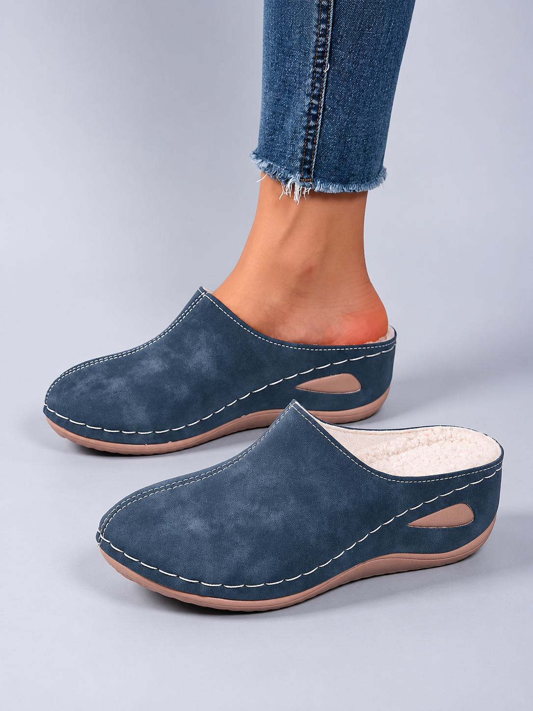 ELIZA & MAREN | WARM LINED SLIPPERS FOR WOMEN