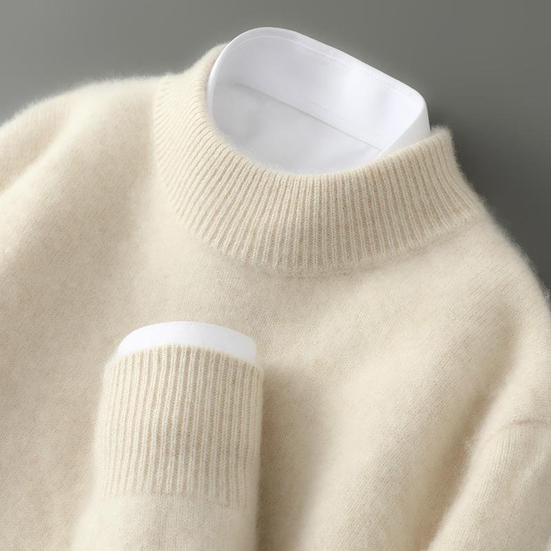 ELIZA & MAREN | RIBBED MOCK NECK SWEATER FOR WOMEN