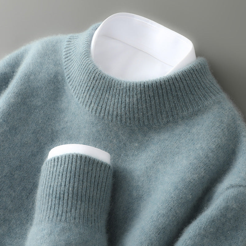 ELIZA & MAREN | RIBBED MOCK NECK SWEATER FOR WOMEN