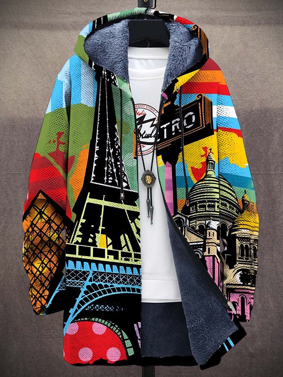 ELIZA & MAREN | BLACK MULTICOLOR ZIP JACKET FOR WOMEN