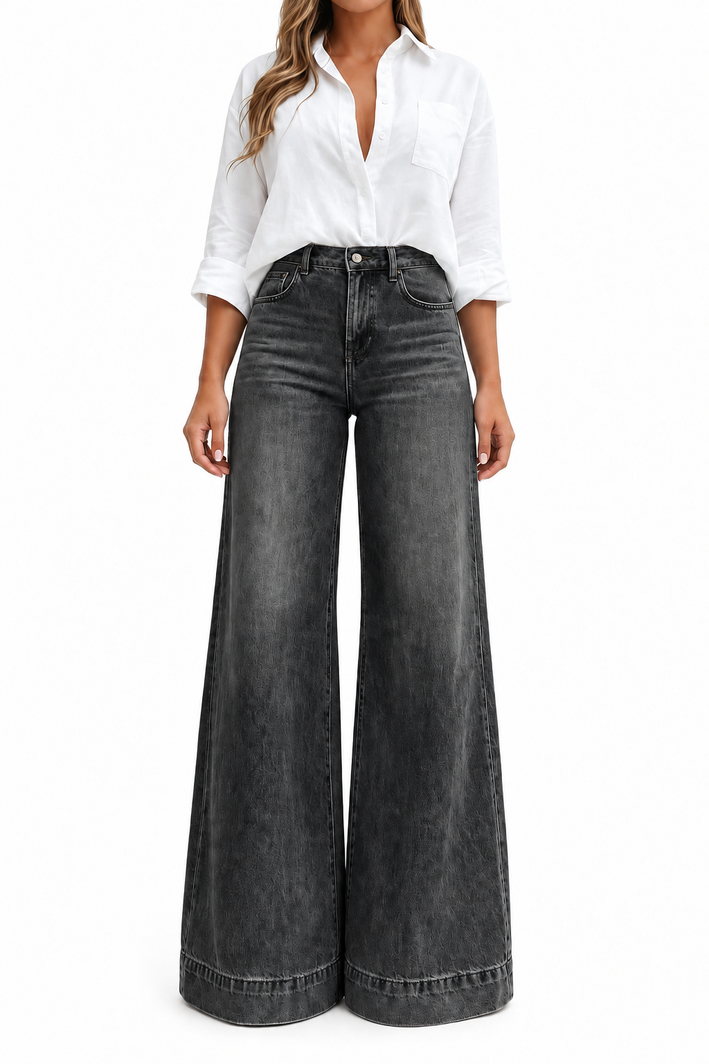 ELIZA & MAREN | HIGH-WAISTED WIDE-LEG JEANS FOR WOMEN