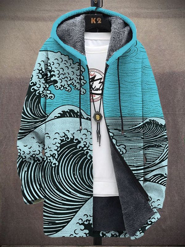 ELIZA & MAREN | MULTICOLOR CHOICE HOODED CARDIGAN FOR WOMEN