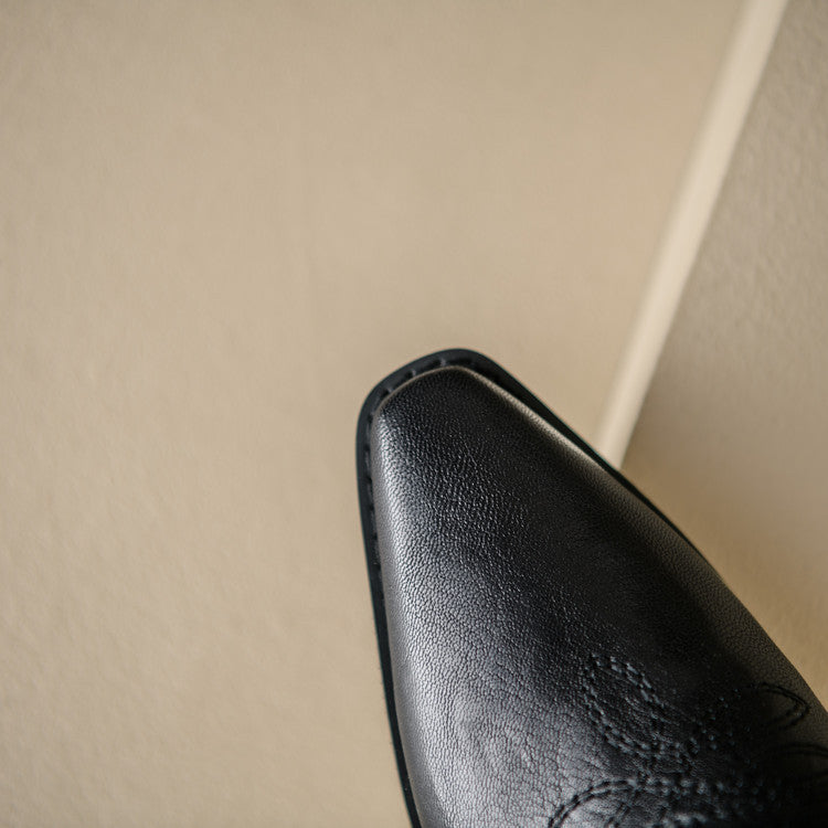 ELIZA & MAREN | WESTERN SQUARE TOE BOOTS FOR WOMEN