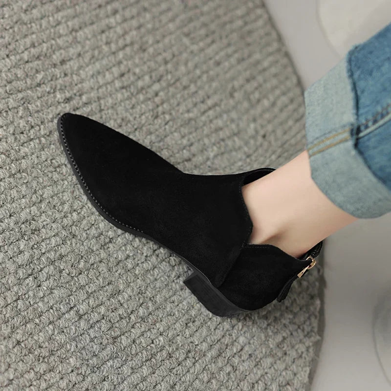 ELIZA & MAREN | ROUND TOE WESTERN BOOTS FOR WOMEN