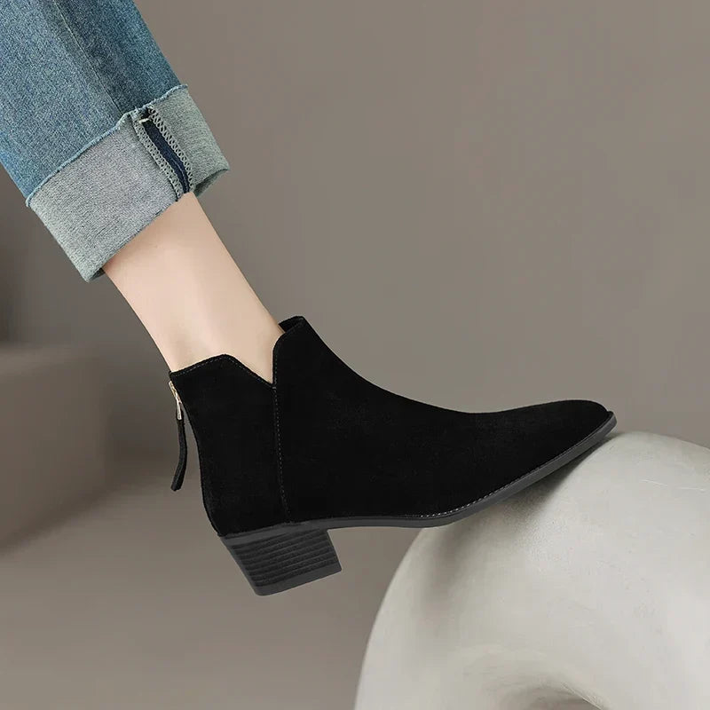 ELIZA & MAREN | ROUND TOE WESTERN BOOTS FOR WOMEN