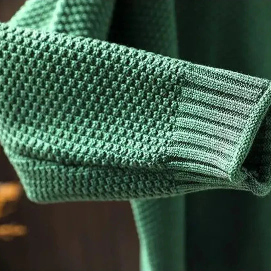 ELIZA & MAREN | RELAXED MOCK NECK SWEATER FOR WOMEN