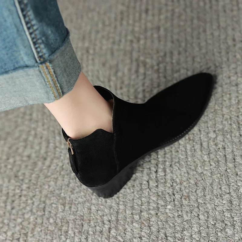 ELIZA & MAREN | ROUND TOE WESTERN BOOTS FOR WOMEN