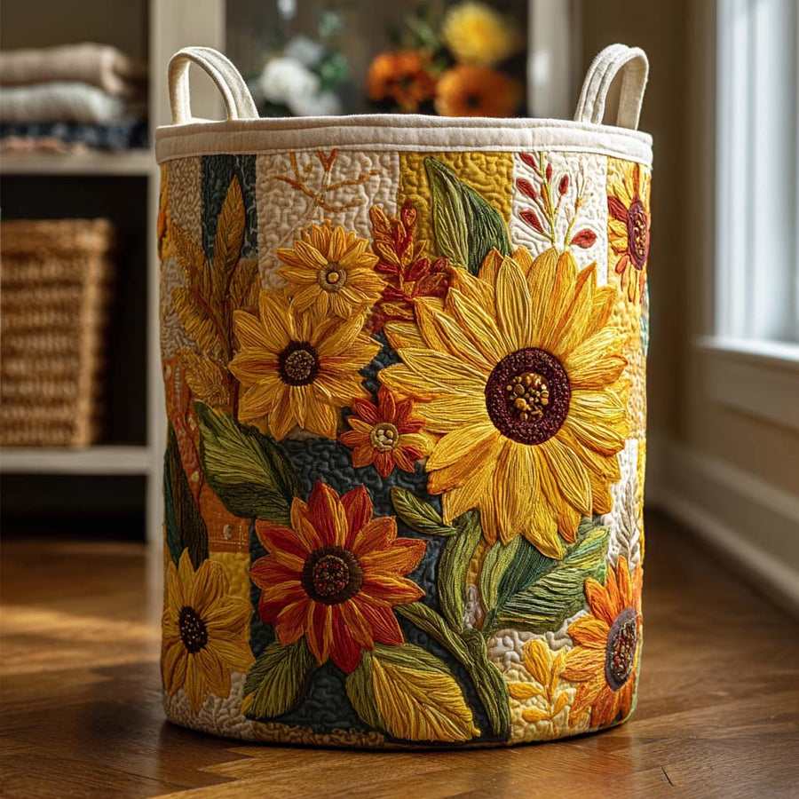 ELIZA & MAREN | SUNFLOWER DREAM STORAGE BASKET FOR WOMEN