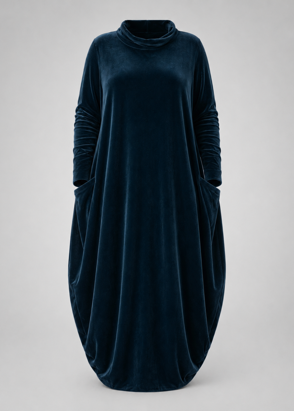 ELIZA & MAREN | VELVET COCOON MAXI DRESS FOR WOMEN