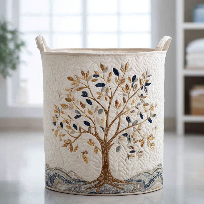 ELIZA & MAREN | FLOWERING TREE STORAGE BASKET FOR WOMEN