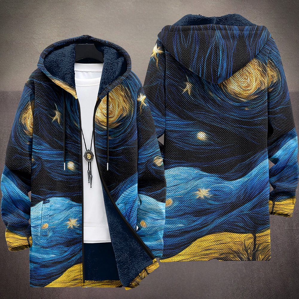 ELIZA & MAREN | NAVY GOLD HOODED CARDIGAN FOR WOMEN