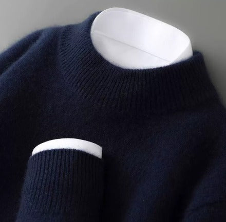 ELIZA & MAREN | RIBBED MOCK NECK SWEATER FOR WOMEN