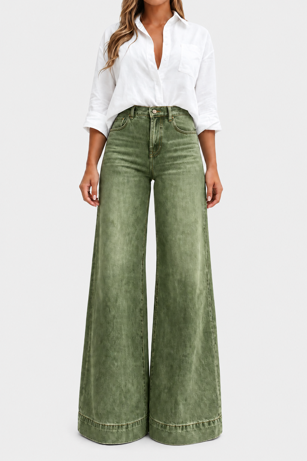 ELIZA & MAREN | HIGH-WAISTED WIDE-LEG JEANS FOR WOMEN