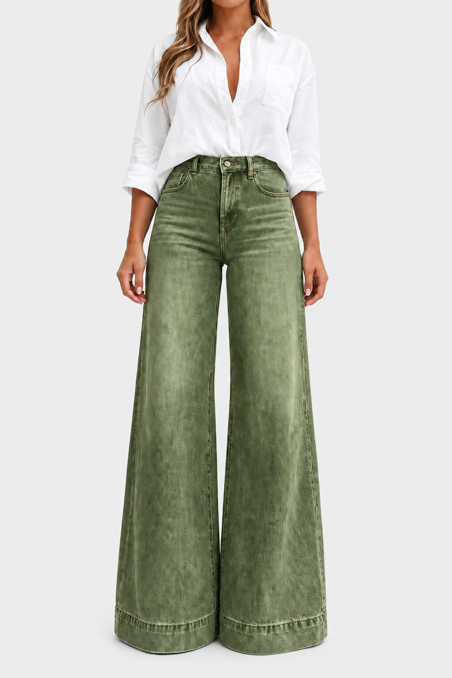 ELIZA & MAREN | HIGH-WAISTED WIDE-LEG JEANS FOR WOMEN